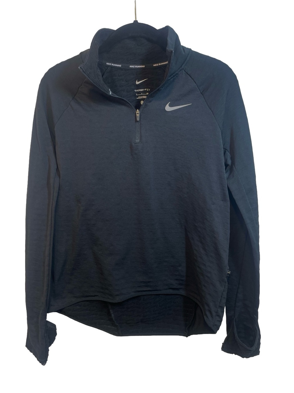 Nike Running Therma-FIT Half Zip Pullover Black - Women’s Size Small